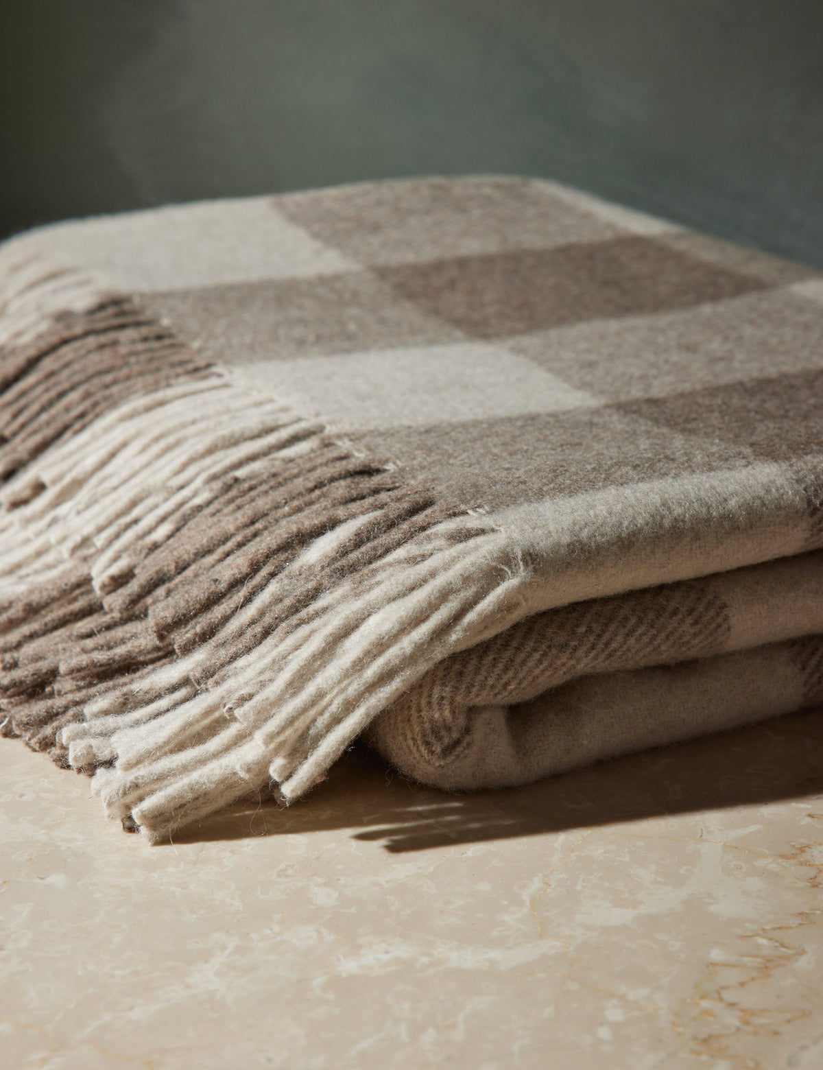 Recycled Wool Throw by TBCo