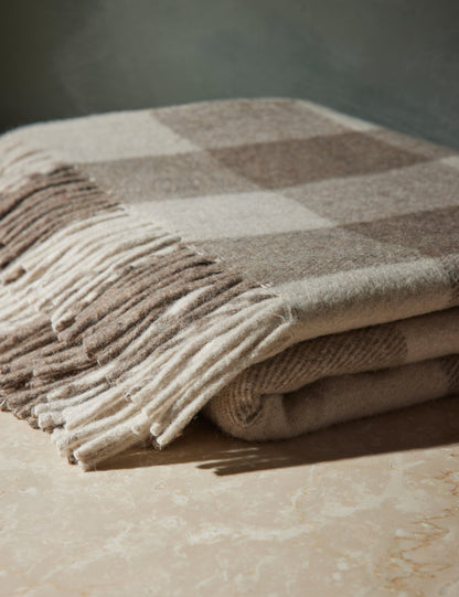 Recycled Wool Throw by TBCo