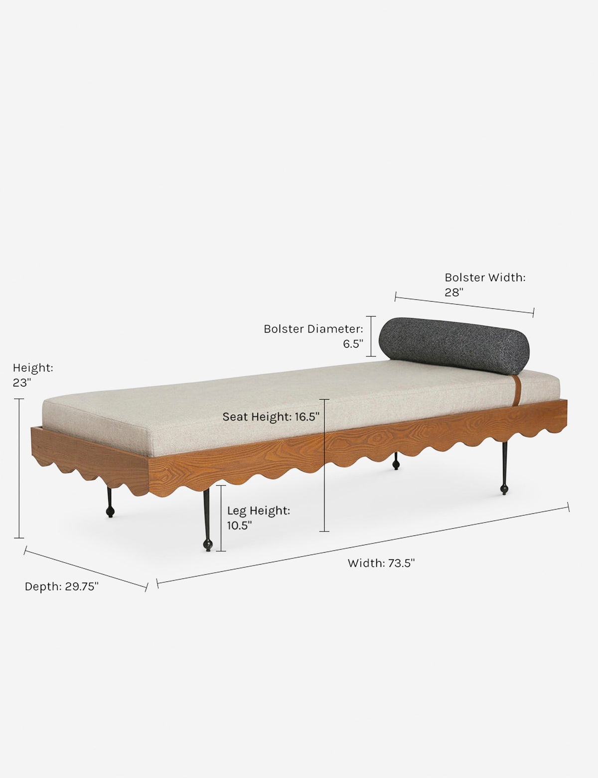 Open Box: Rise Daybed by Sarah Sherman Samuel