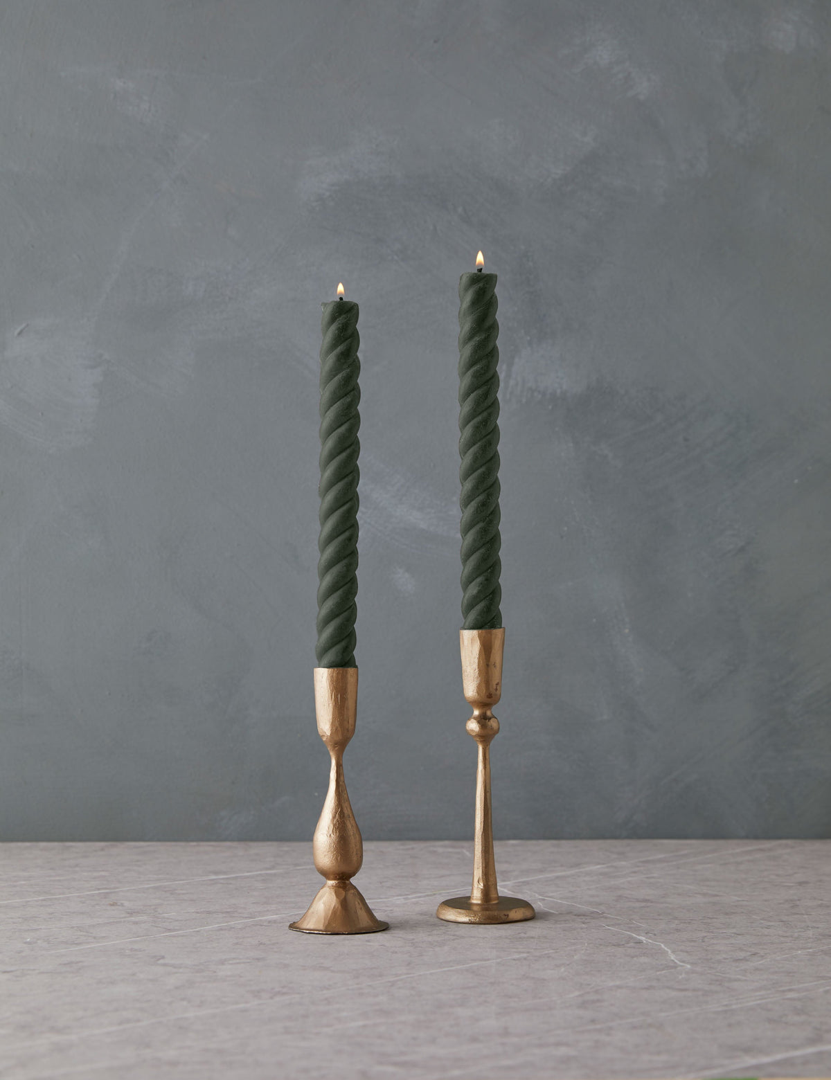Rope Taper Candles (Set Of 2) by Greentree Home
