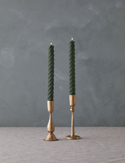 Rope Taper Candles (Set Of 2) by Greentree Home