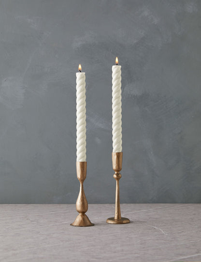 Rope Taper Candles (Set Of 2) by Greentree Home