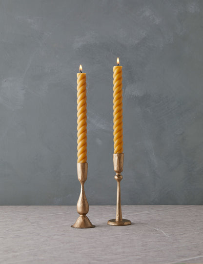 Rope Taper Candles (Set Of 2) by Greentree Home