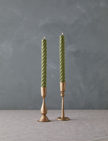 Rope Taper Candles (Set Of 2) by Greentree Home