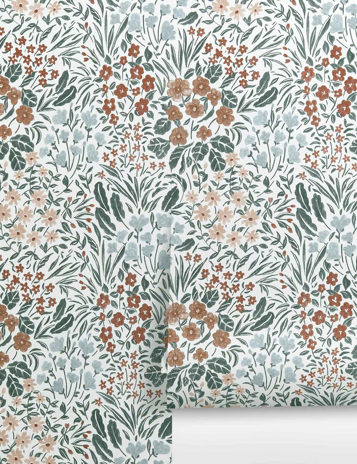 Floral Field Wallpaper by Rylee + Cru