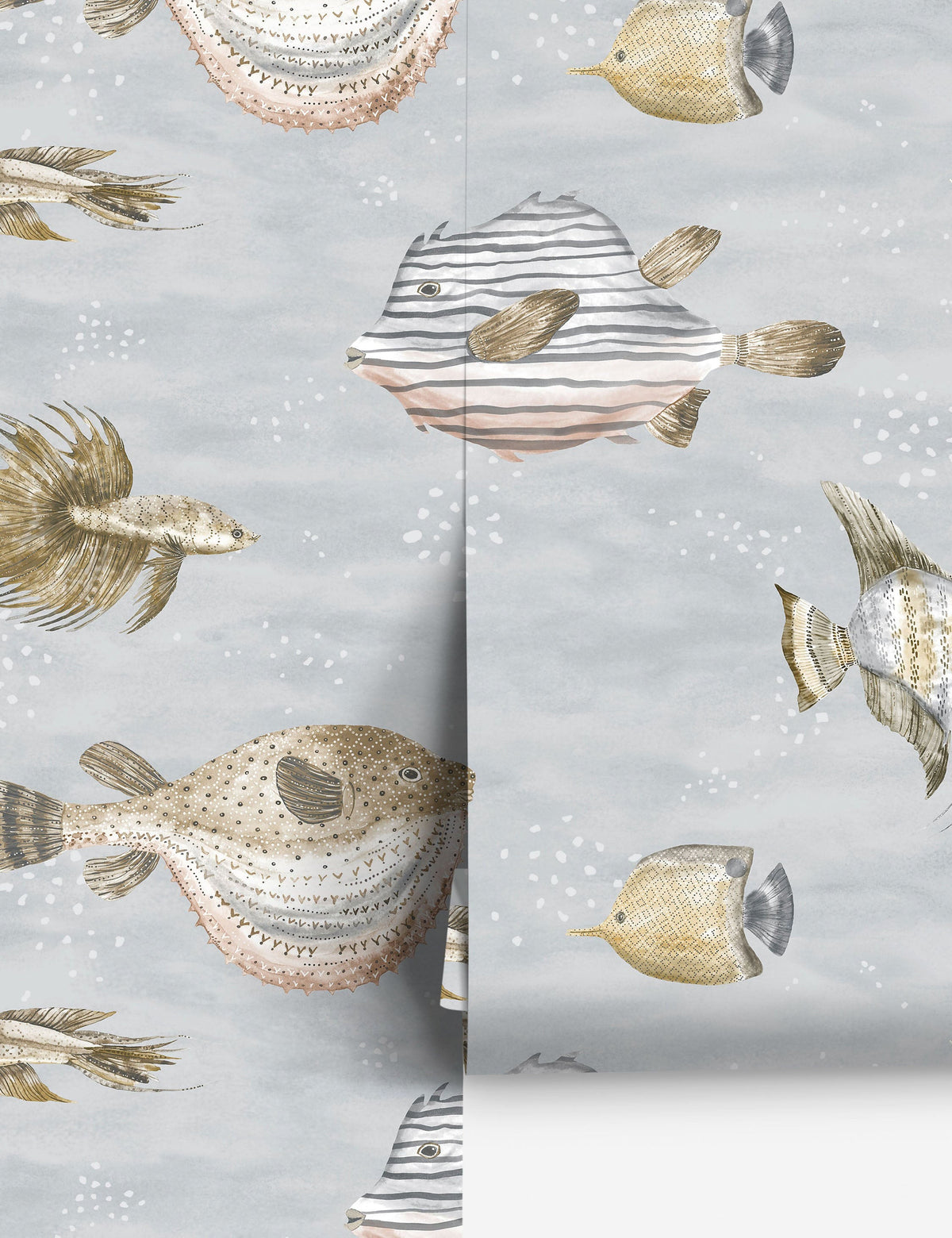 Scalamandre Oceanna Wallpaper by Sandberg
