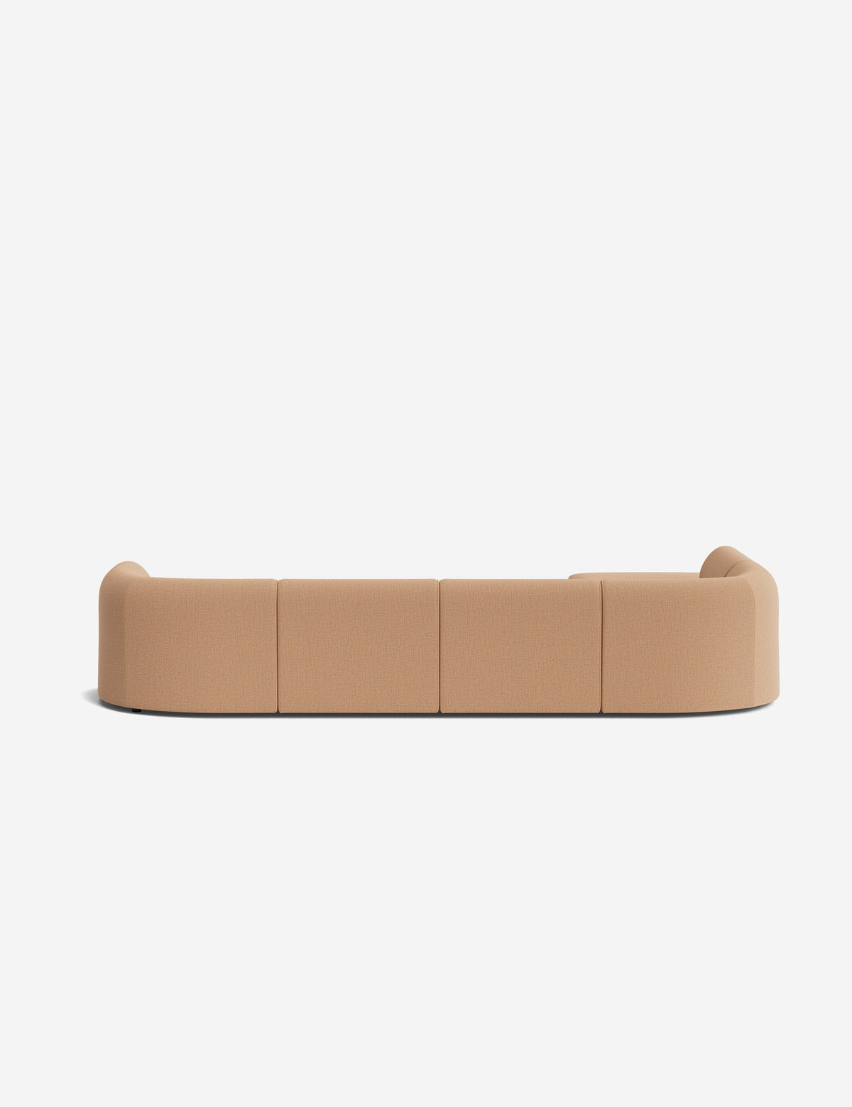 Sergio Modular Corner Sectional Sofa With Ottoman