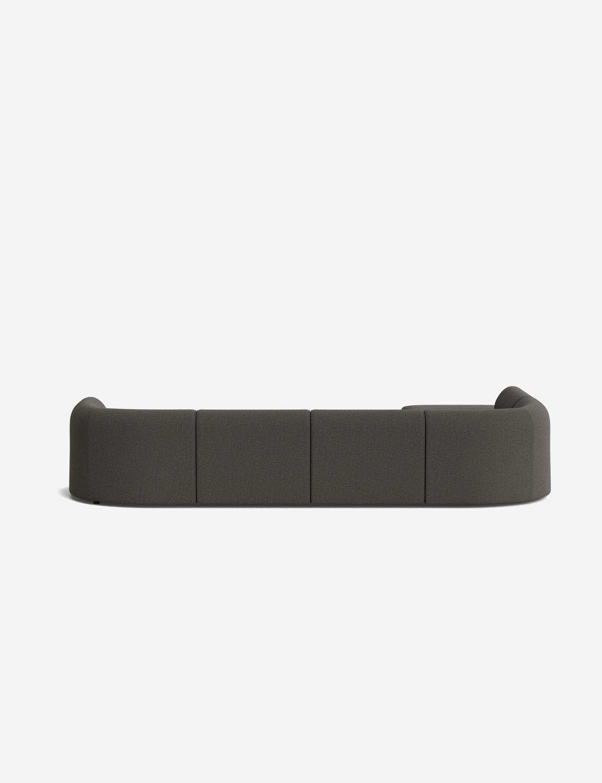 Sergio Modular Corner Sectional Sofa With Ottoman