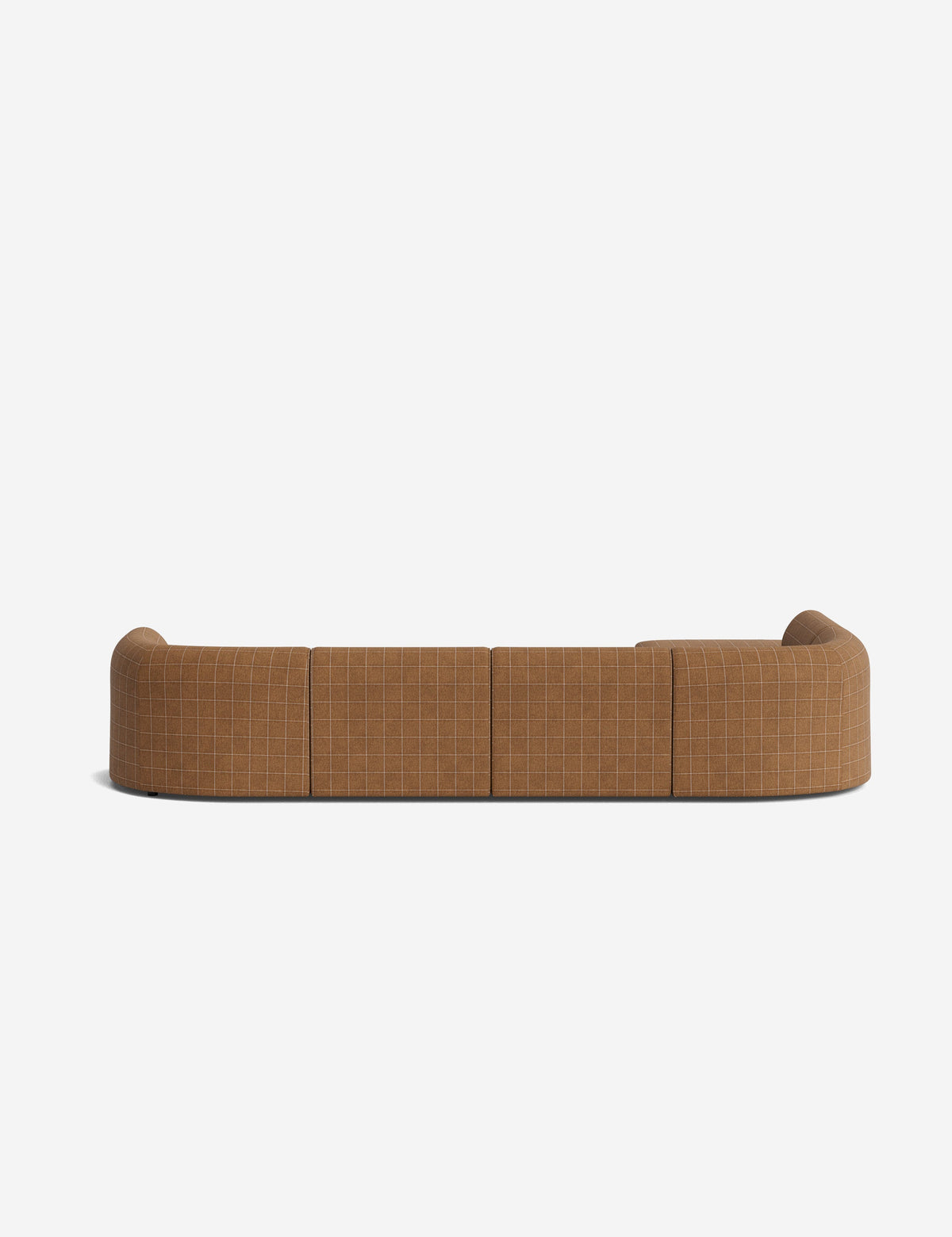 Sergio Modular Corner Sectional Sofa With Ottoman