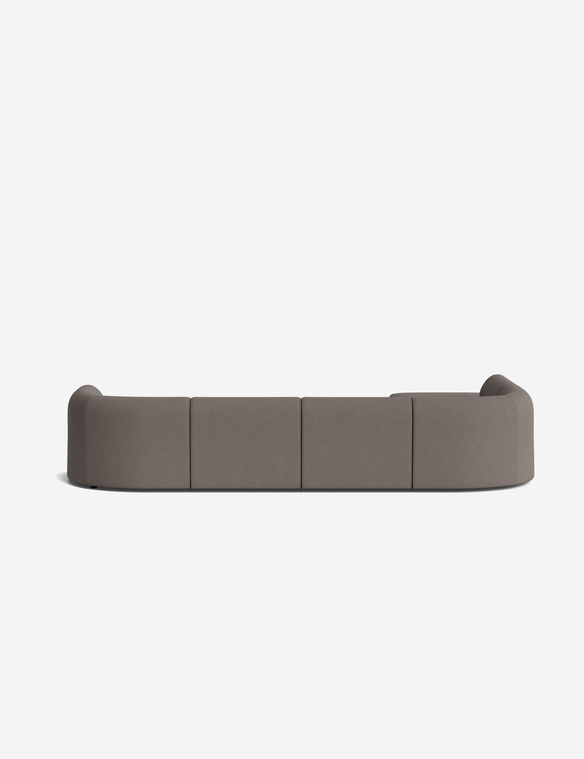 Sergio Modular Corner Sectional Sofa With Ottoman