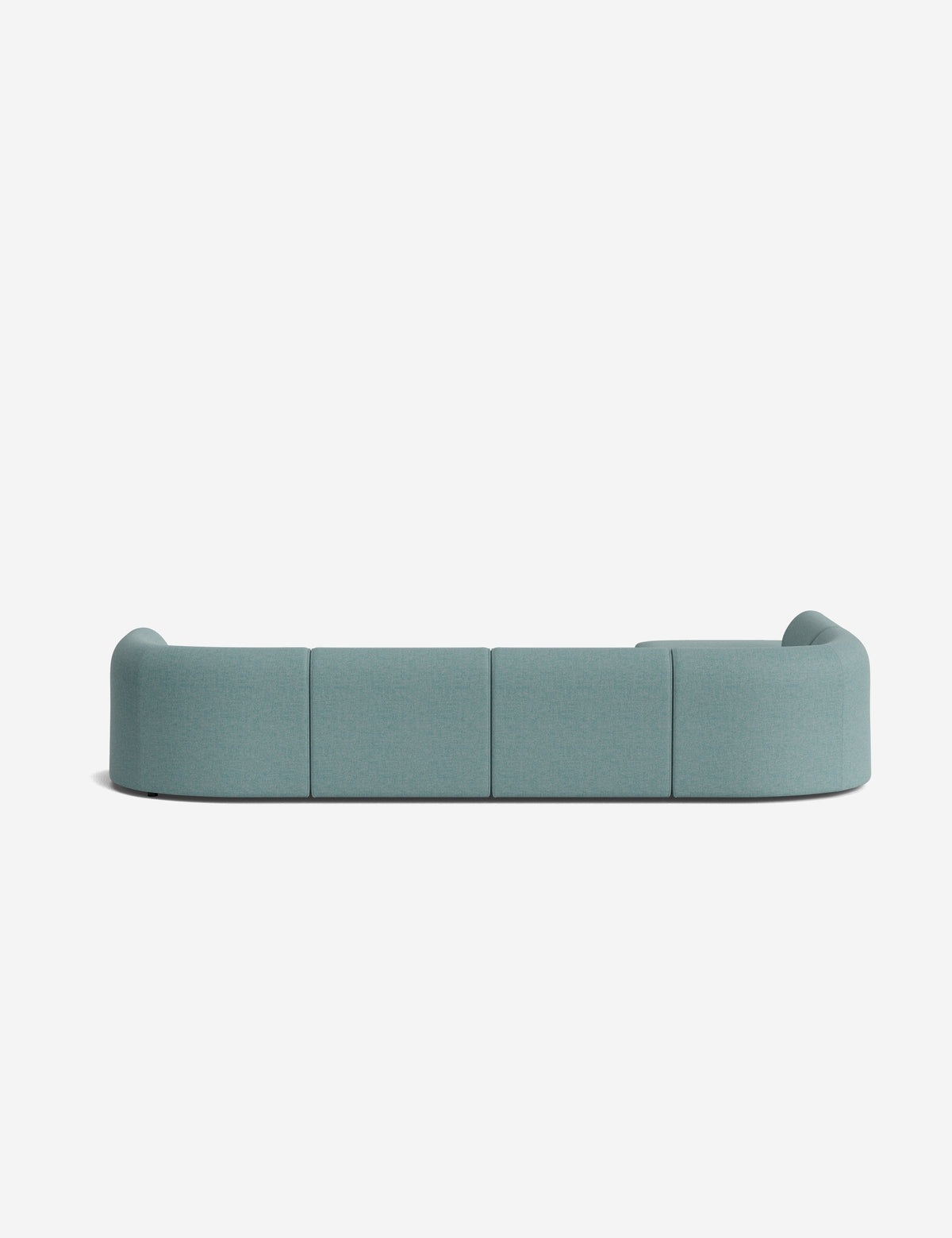 Sergio Modular Corner Sectional Sofa With Ottoman