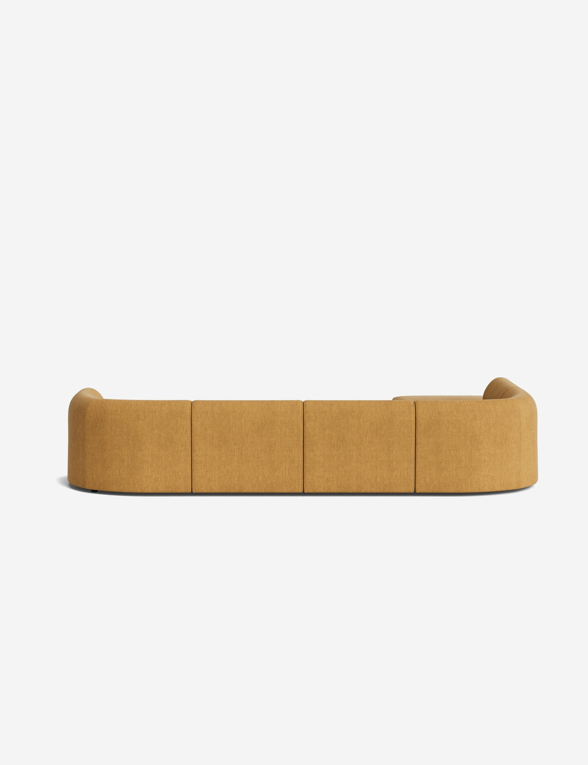 Sergio Modular Corner Sectional Sofa With Ottoman