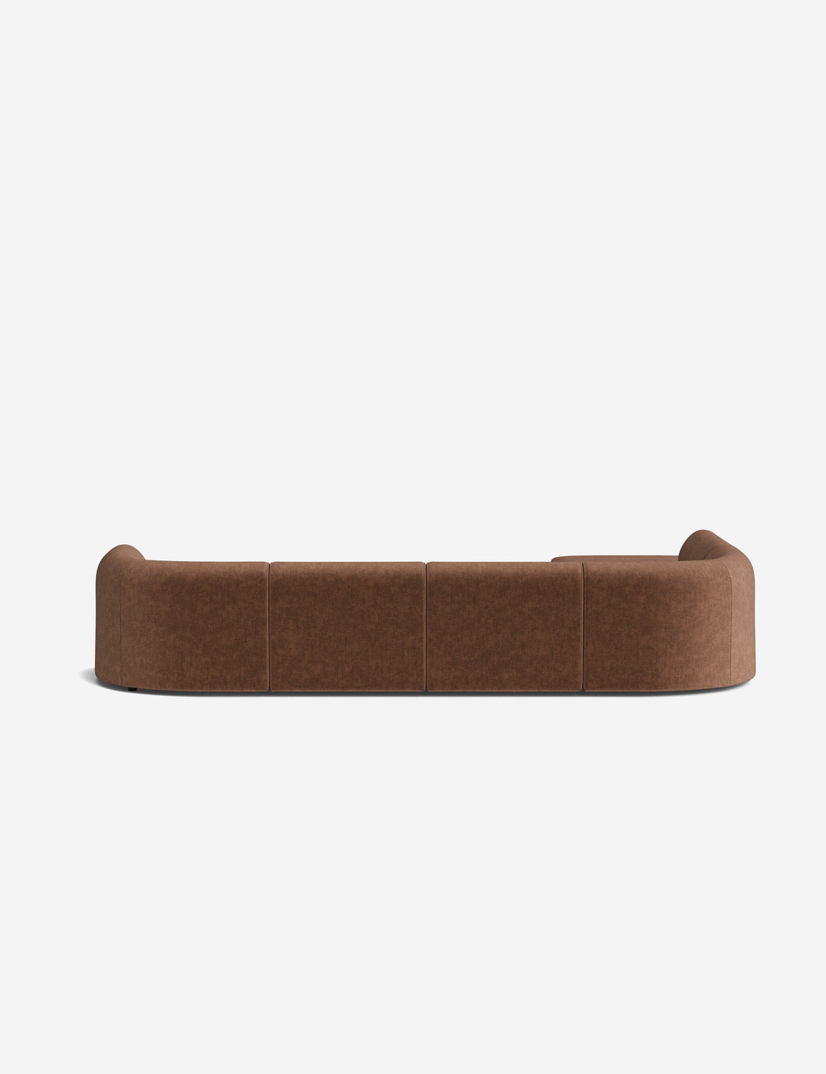 Sergio Modular Corner Sectional Sofa With Ottoman
