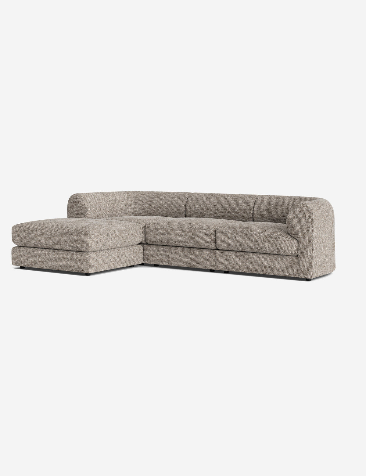 Sergio Modular Sectional Sofa With Ottoman