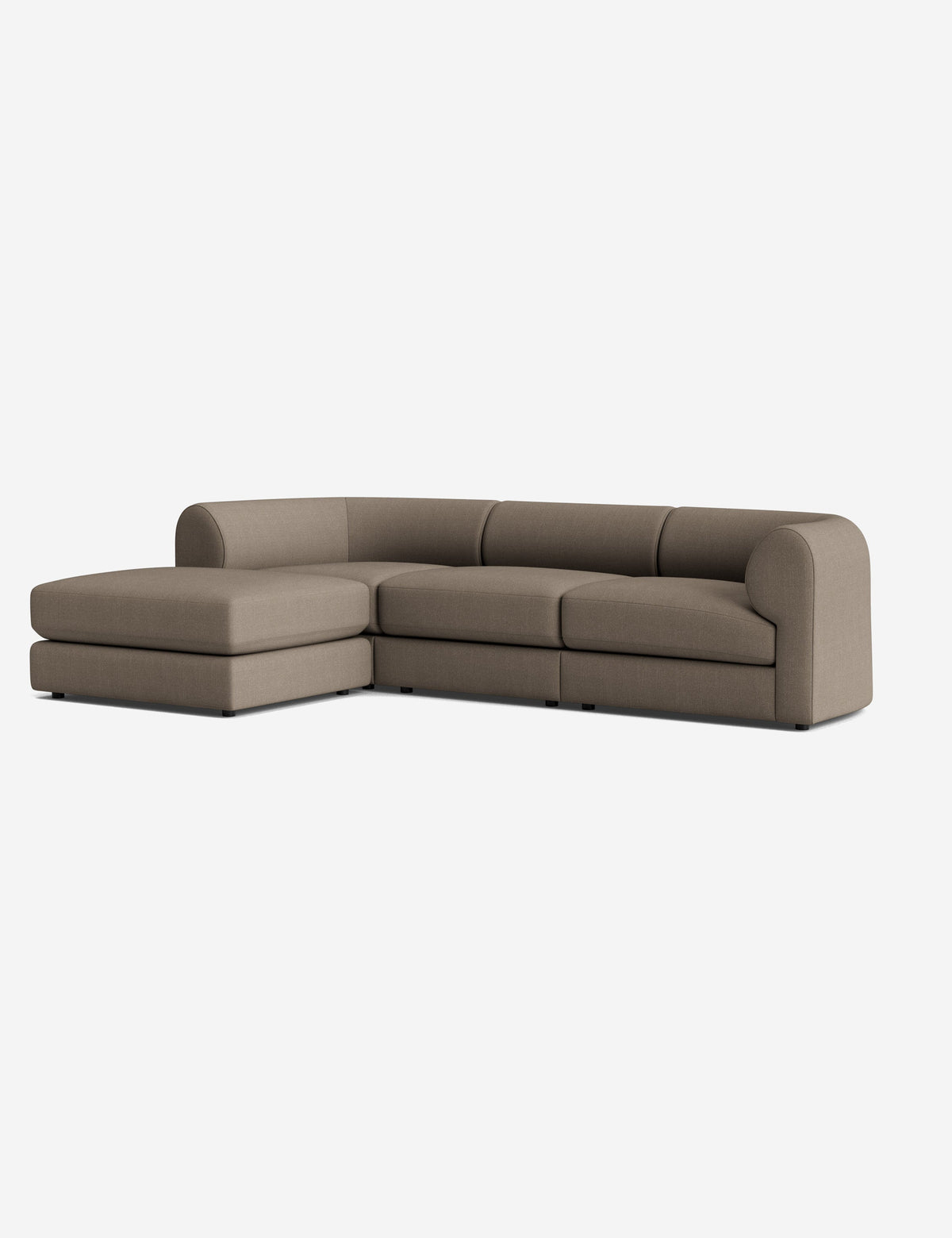 Sergio Modular Sectional Sofa With Ottoman