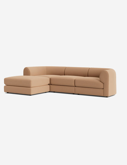 Sergio Modular Sectional Sofa With Ottoman