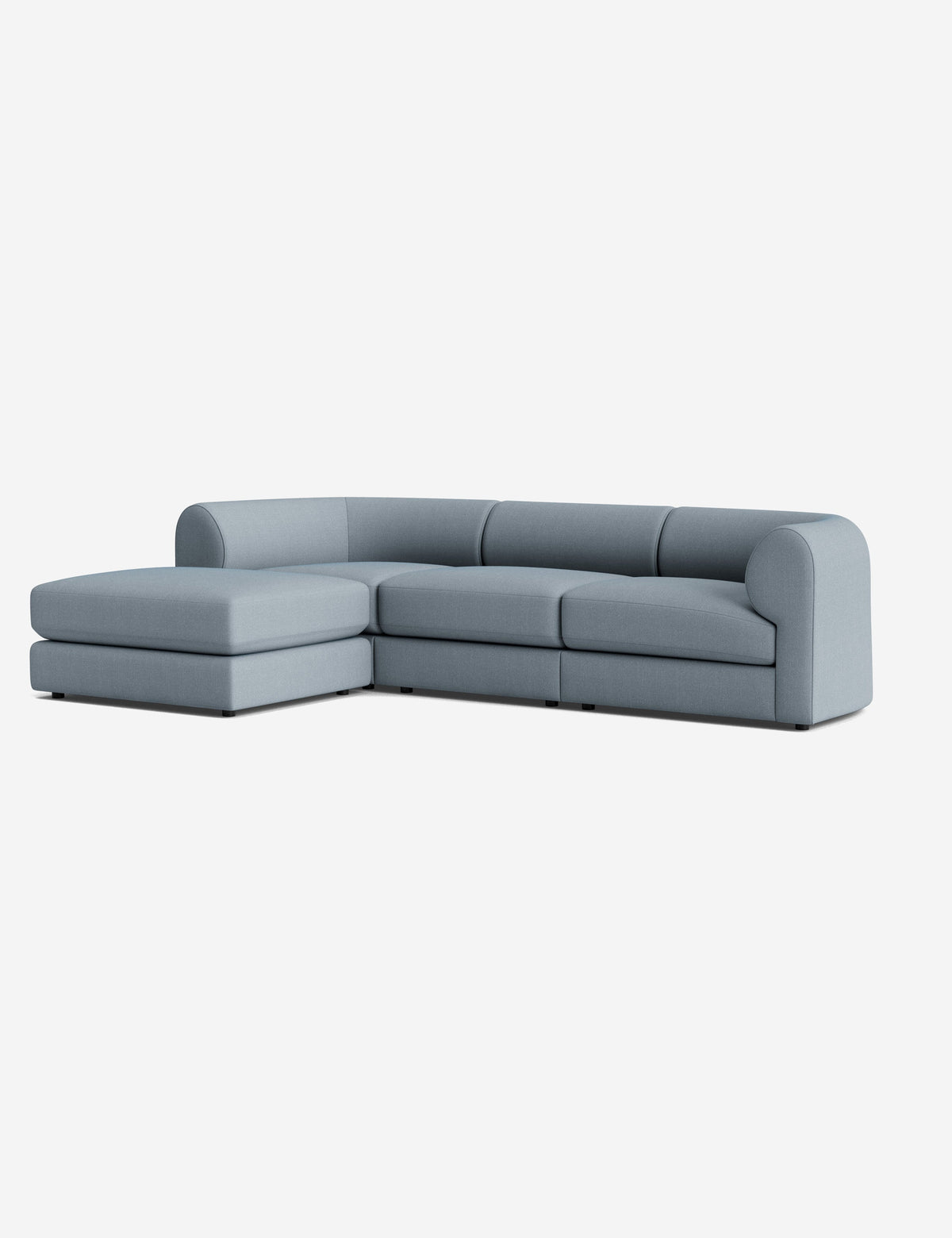 Sergio Modular Sectional Sofa With Ottoman