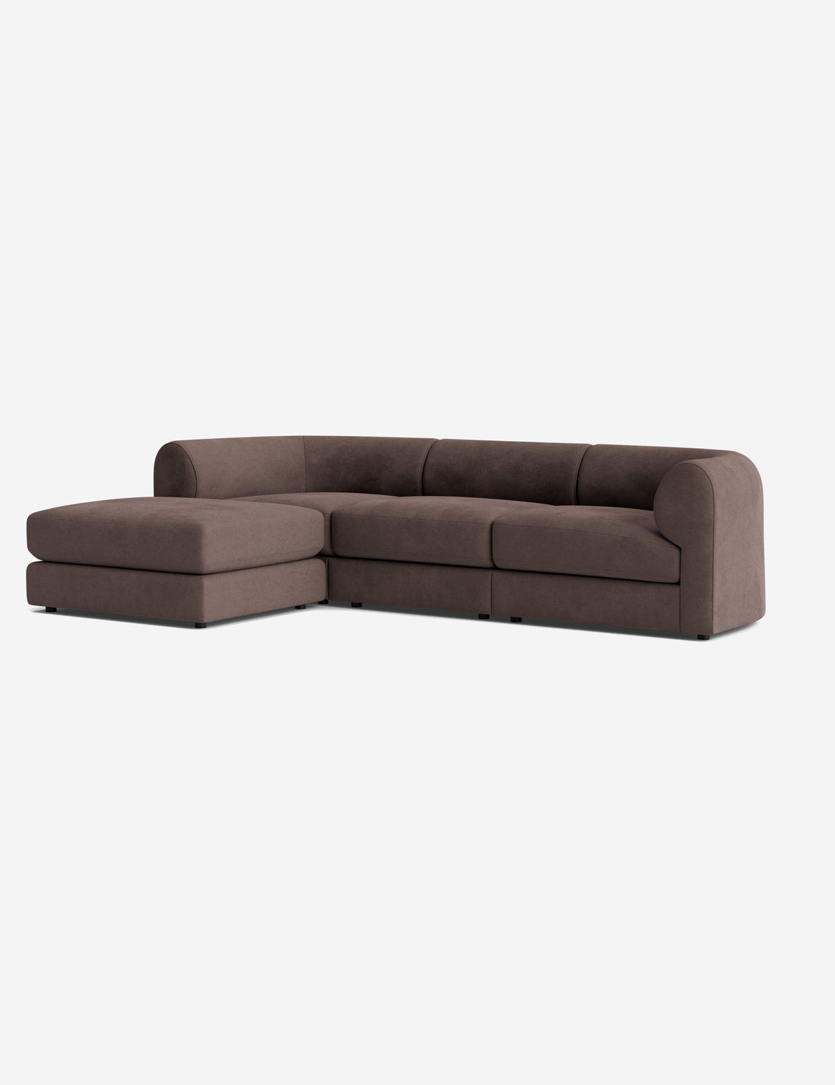 Sergio Modular Sectional Sofa With Ottoman