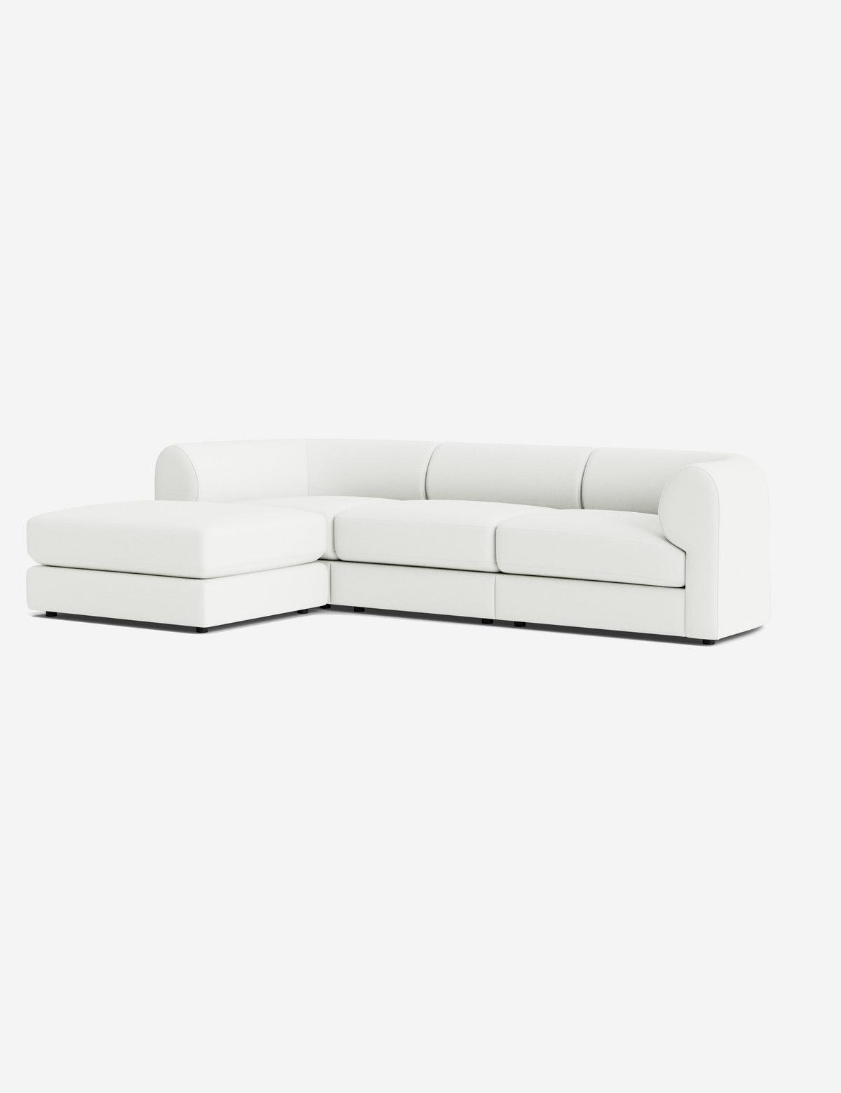 Sergio Modular Sectional Sofa With Ottoman