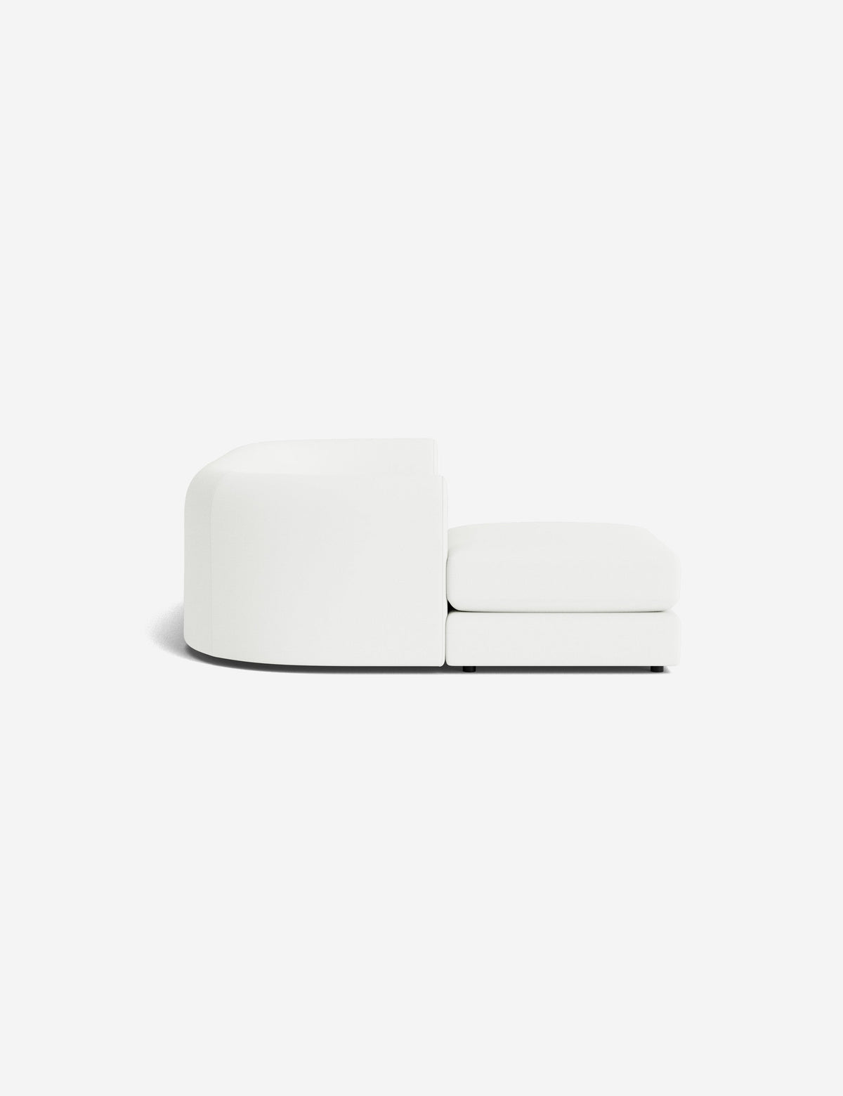 Sergio Modular Sectional Sofa With Ottoman