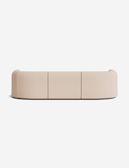 Sergio Modular Sectional Sofa With Ottoman