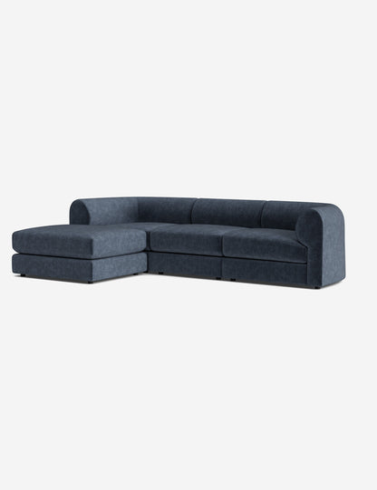 Sergio Modular Sectional Sofa With Ottoman
