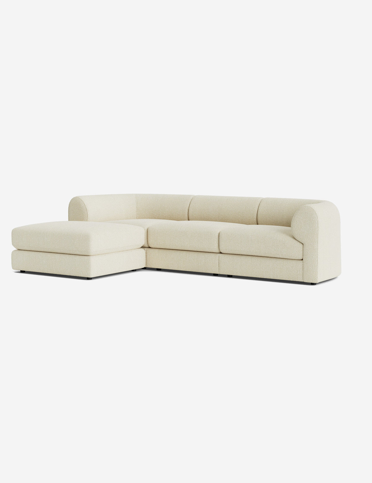 Sergio Modular Sectional Sofa With Ottoman