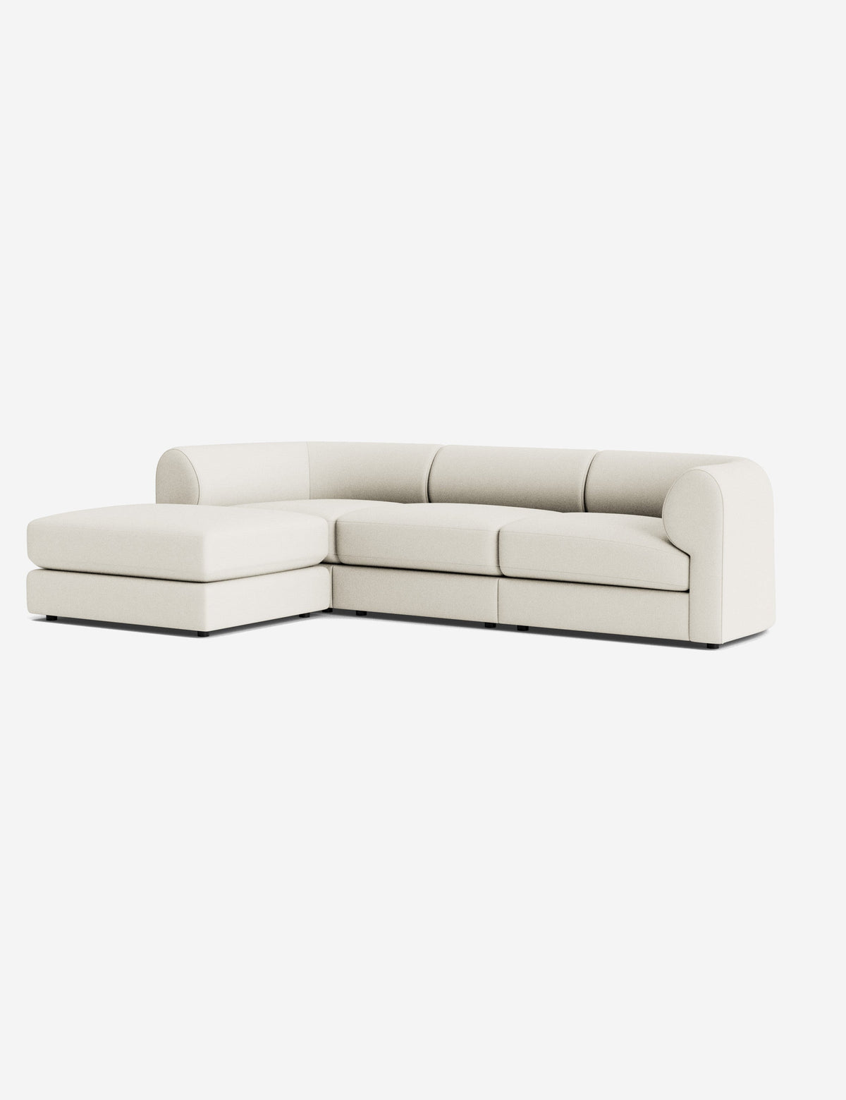Sergio Modular Sectional Sofa With Ottoman