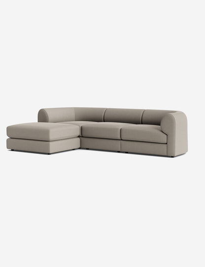 Sergio Modular Sectional Sofa With Ottoman