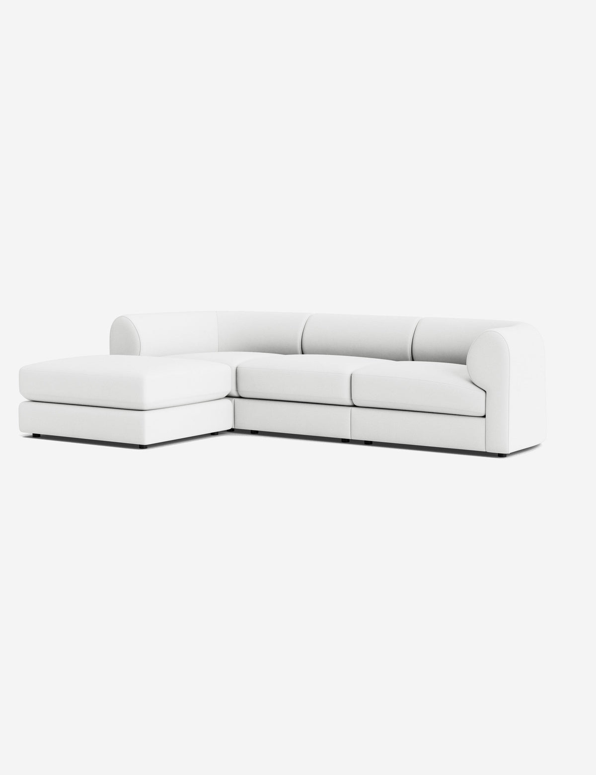Sergio Modular Sectional Sofa With Ottoman