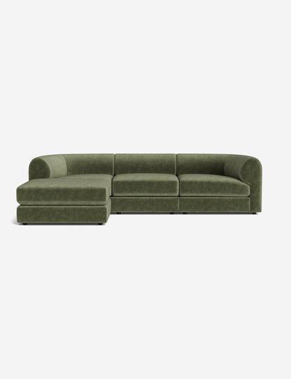Sergio Modular Sectional Sofa With Ottoman