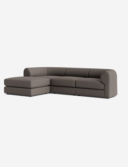 Sergio Modular Sectional Sofa With Ottoman