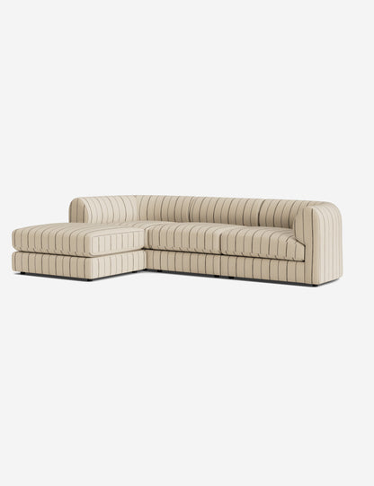 Sergio Modular Sectional Sofa With Ottoman