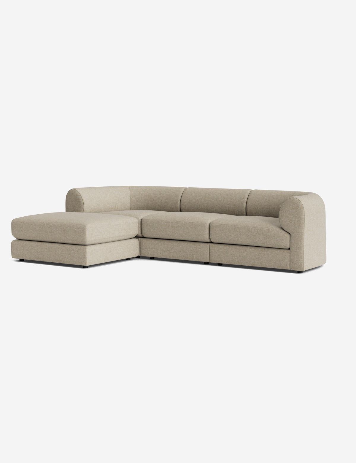 Sergio Modular Sectional Sofa With Ottoman