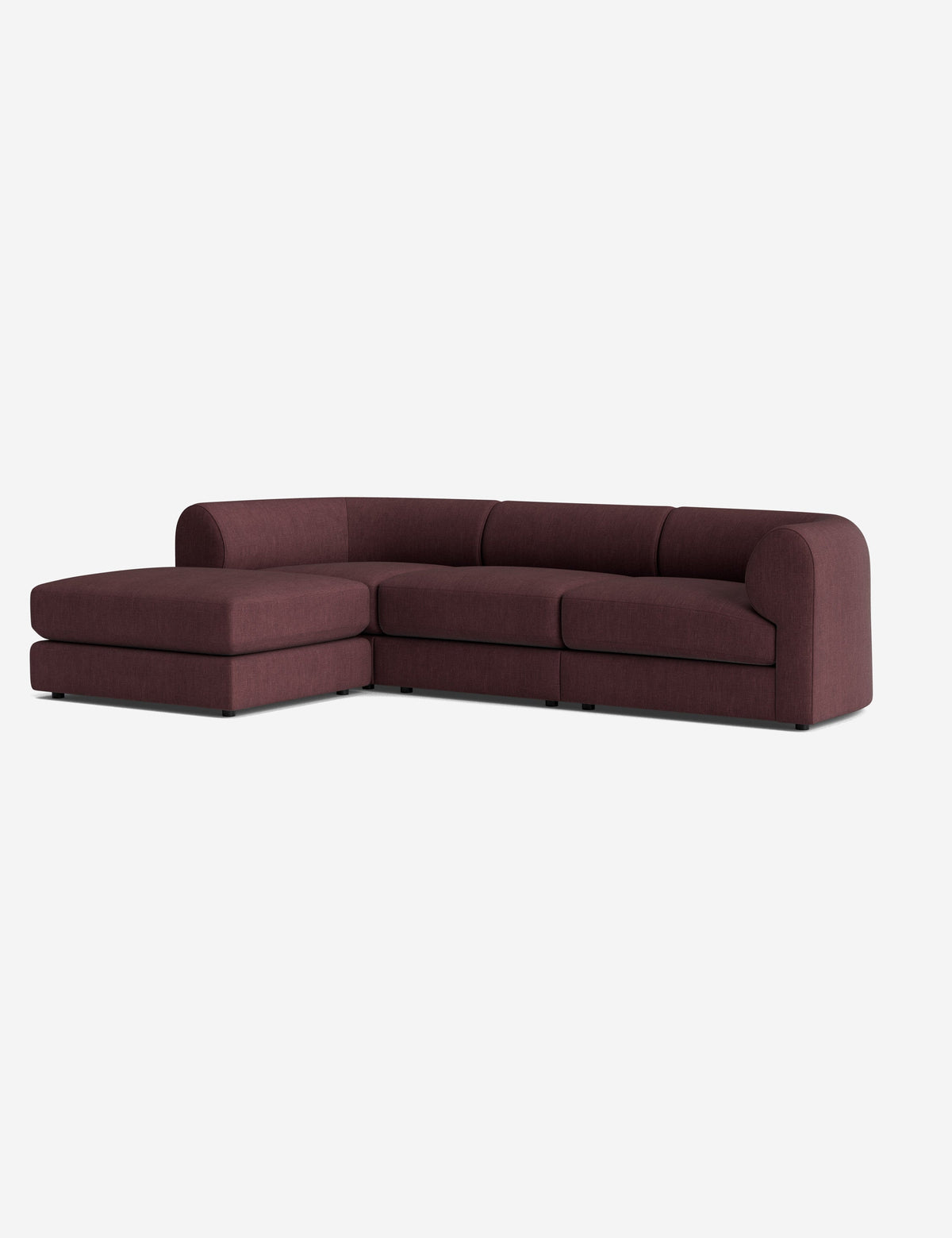 Sergio Modular Sectional Sofa With Ottoman