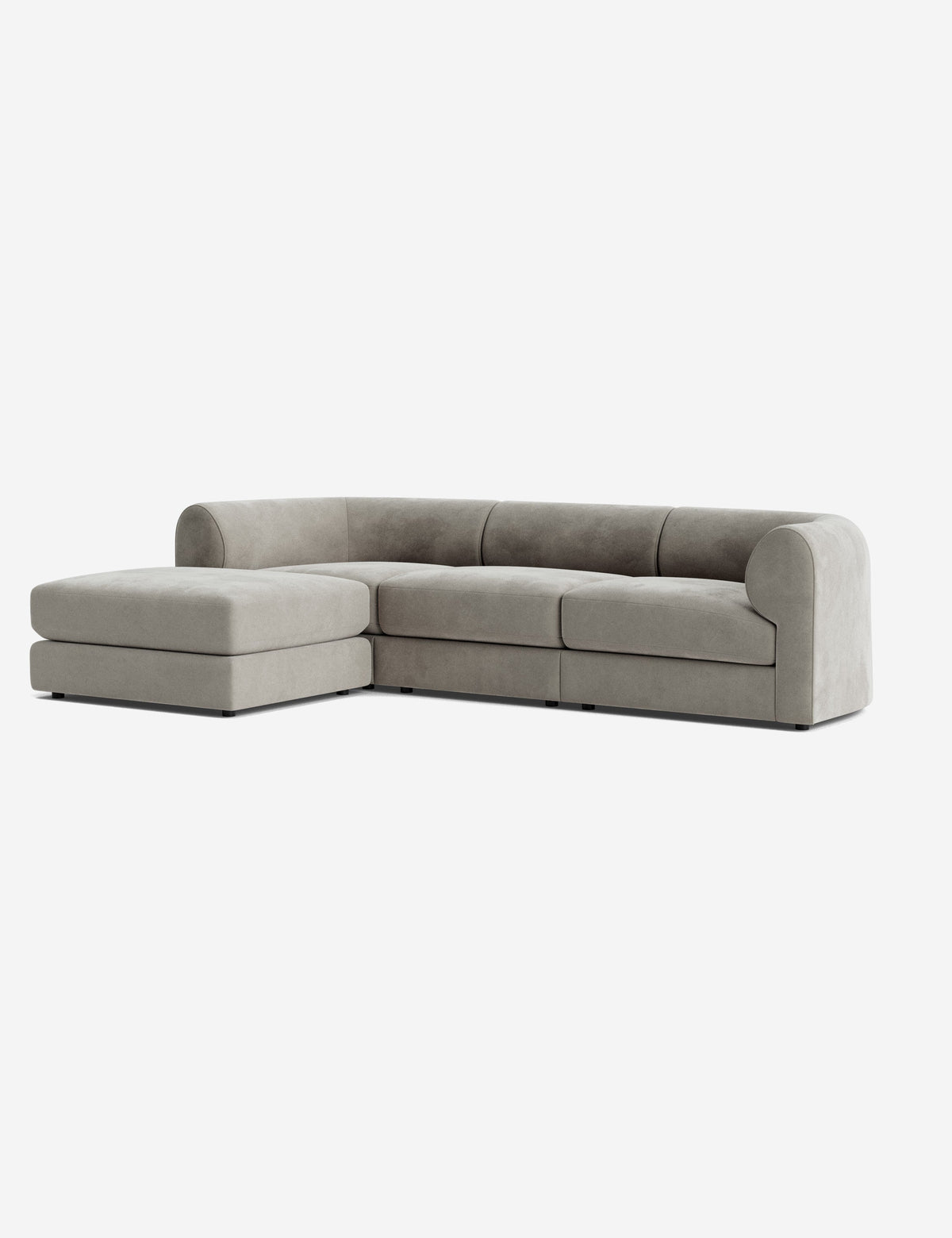 Sergio Modular Sectional Sofa With Ottoman