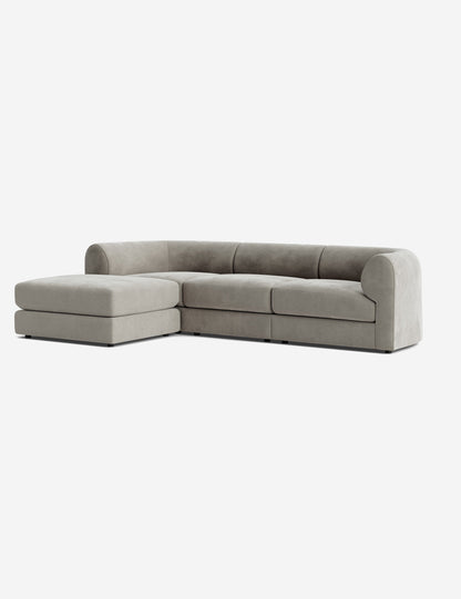 Sergio Modular Sectional Sofa With Ottoman