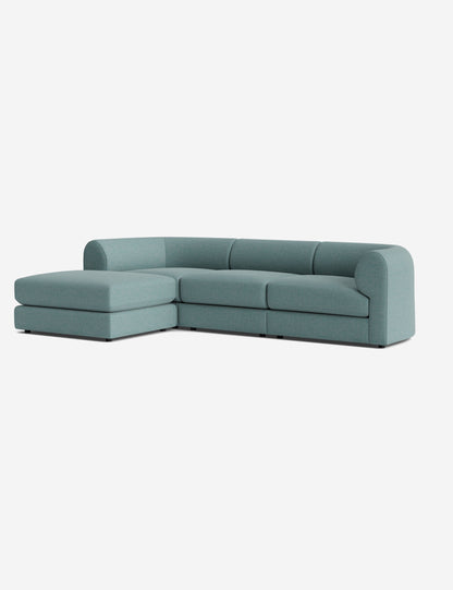 Sergio Modular Sectional Sofa With Ottoman