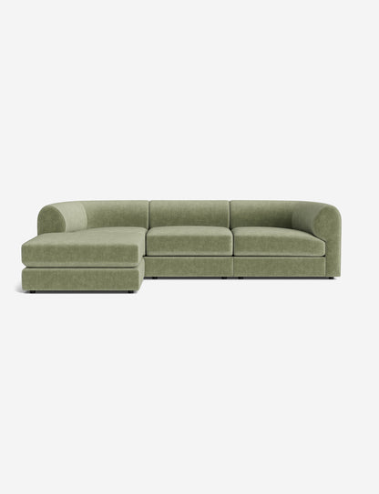 Sergio Modular Sectional Sofa With Ottoman