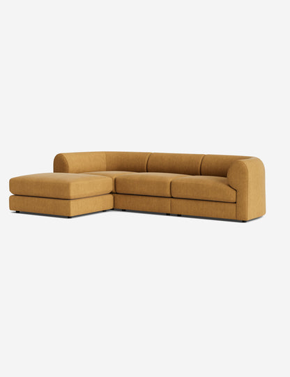 Sergio Modular Sectional Sofa With Ottoman