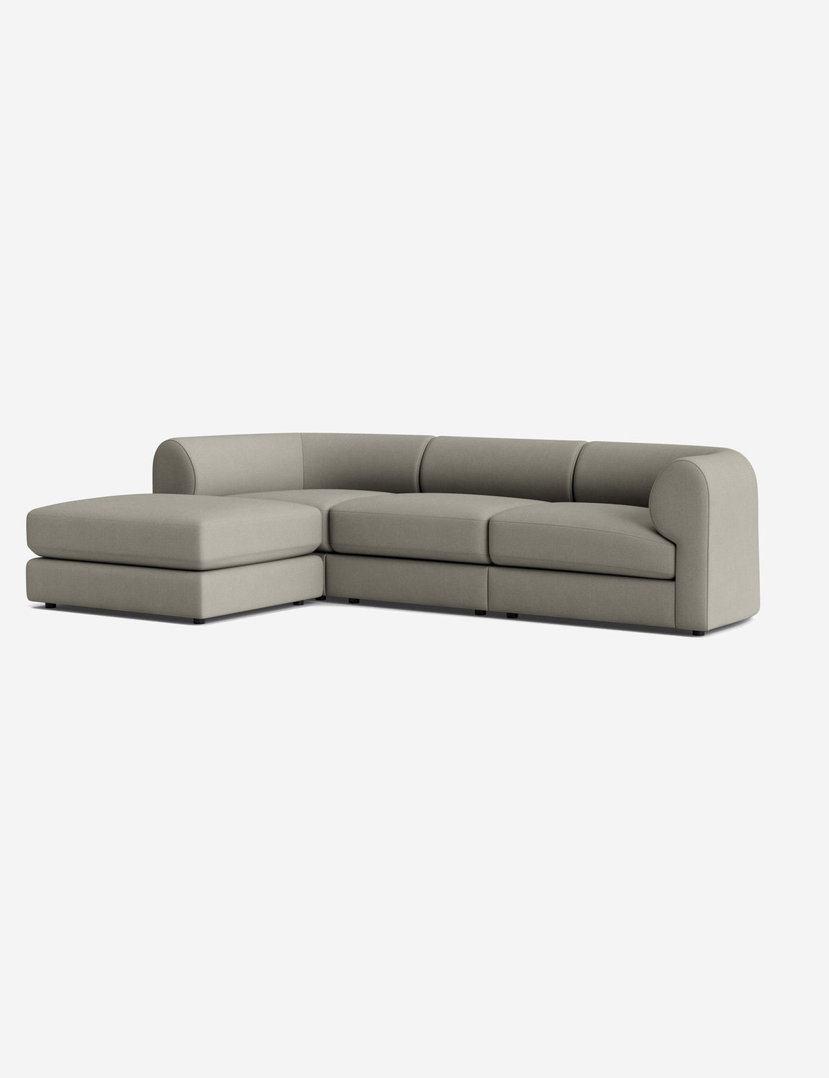 Sergio Modular Sectional Sofa With Ottoman