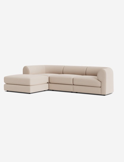 Sergio Modular Sectional Sofa With Ottoman