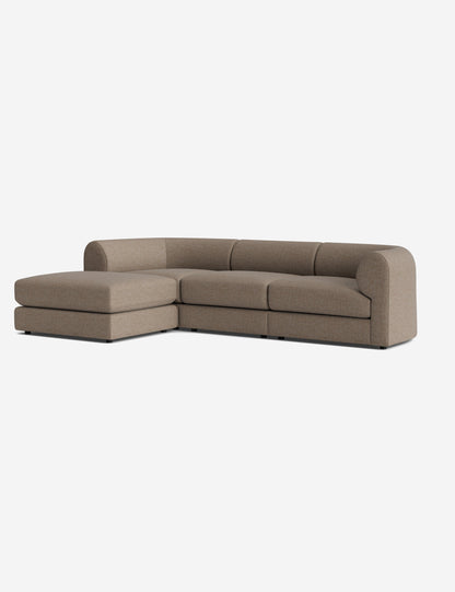 Sergio Modular Sectional Sofa With Ottoman