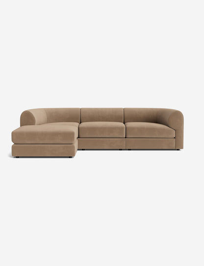 Sergio Modular Sectional Sofa With Ottoman