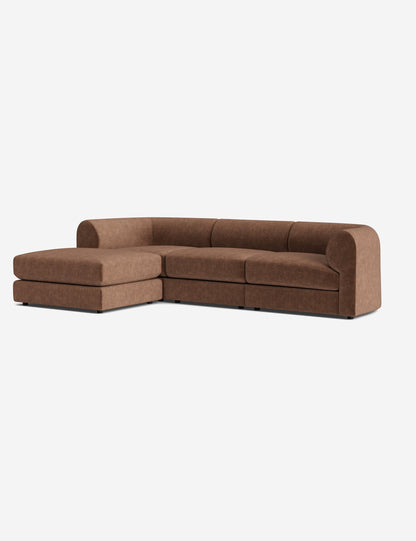 Sergio Modular Sectional Sofa With Ottoman