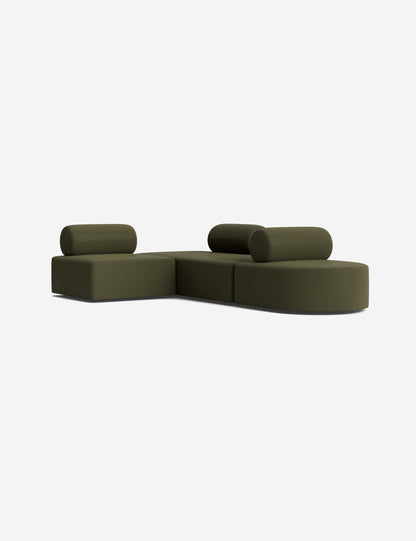 Sloman Modular 3-Piece Sectional Sofa