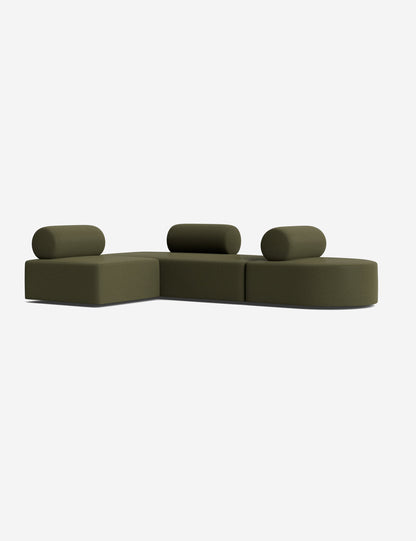 Sloman Modular 3-Piece Sectional Sofa