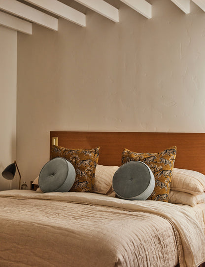 Velvet Disc Pillow by Sarah Sherman Samuel