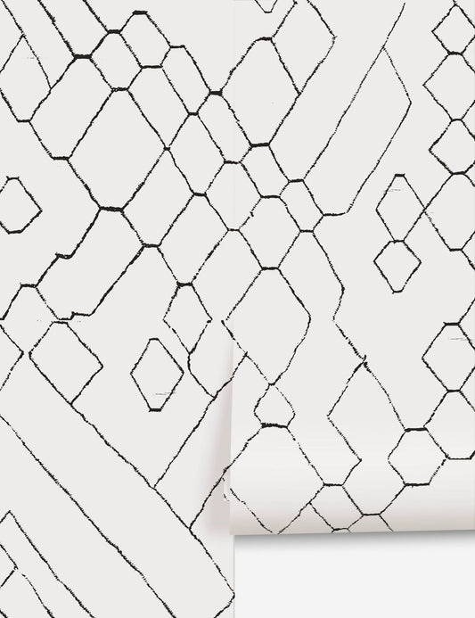 Moroccan Wallpaper Mural by Sarah Sherman Samuel