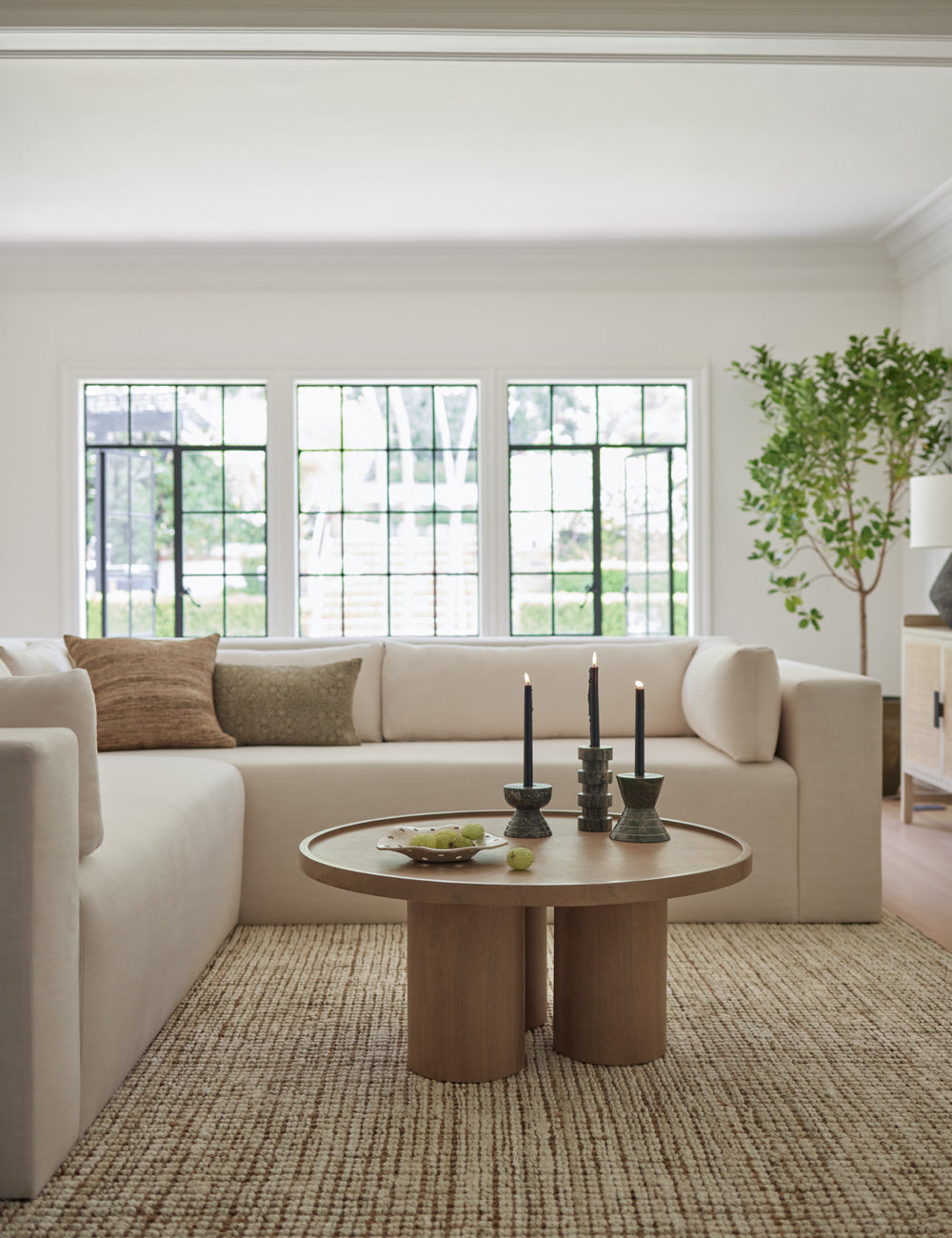 Delta Round Coffee Table